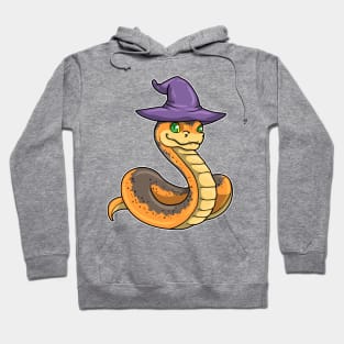 Snake as Witch with Hat Hoodie